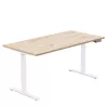 AXEL 2│Bureau électrique - p 80 cm - 4 mémoires double motorisation