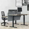 AXEL 2│Bureau électrique - p 70 cm - 4 mémoires double motorisation