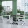 AXEL 2│Bureau électrique - p 70 cm - 4 mémoires double motorisation