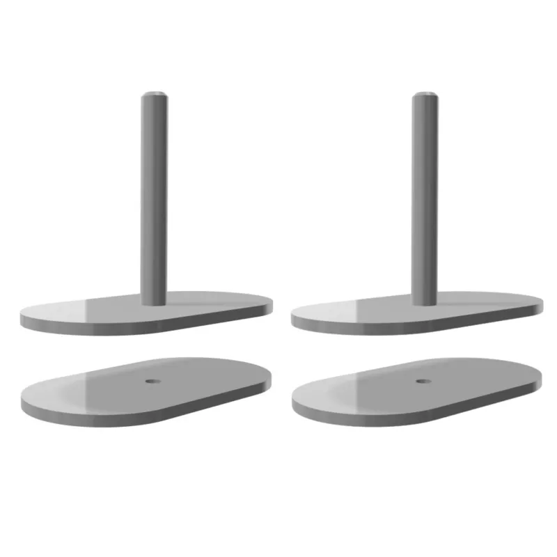 TWINS│JEU DE 2 Pinces panneaux écran - poste individuel