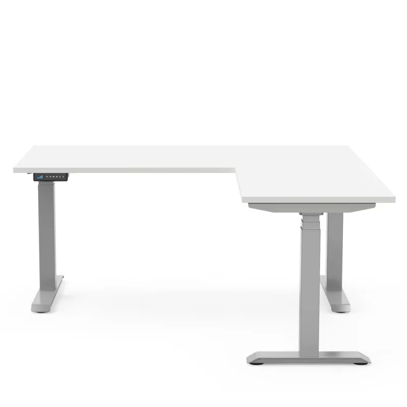 AXEL 2│Bureau électrique avec retour 60 cm - Triple motorisation