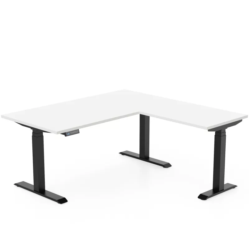 AXEL 2│Bureau électrique avec retour 60 cm - Triple motorisation