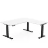 AXEL 2│Bureau électrique avec retour 60 cm - Triple motorisation