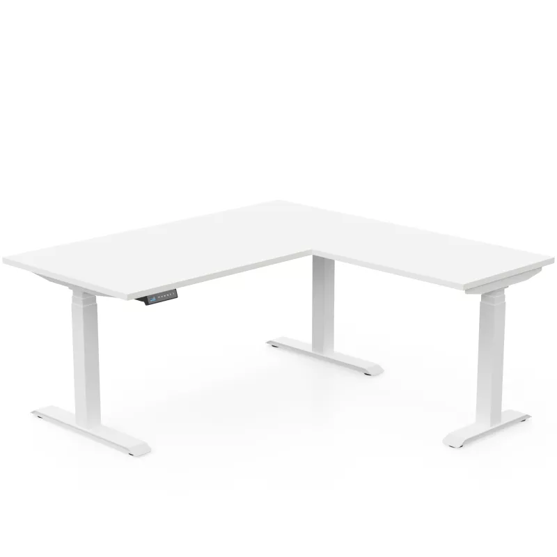 AXEL 2│Bureau électrique avec retour 60 cm - Triple motorisation
