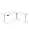 AXEL 2│Bureau électrique avec retour 60 cm - Triple motorisation