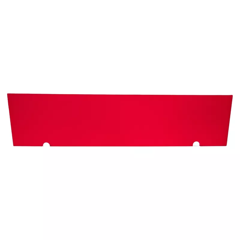 PRIVACY'R│Panneau écran L 180 x  H 44 cm bords arrondis│Rouge Monza