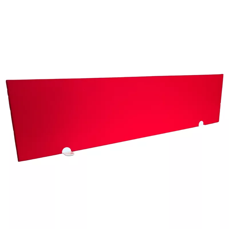 PRIVACY'R│Panneau écran L 180 x H 44 cm bords arrondis│Rouge Monza