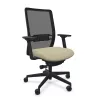 VOLT BLACK│Fauteuil de travail structure noire - Dossier résille