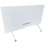 STEELCASE│Modèle Flip Top Twin - Table abattante 160x80│Blanc/Blanc