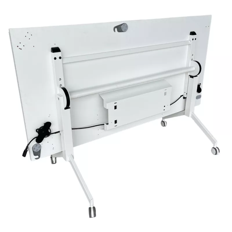 STEELCASE│Modèle Flip Top Twin - Table abattante 160x80│Blanc/Blanc
