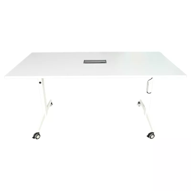 ECHO│Table abattante 160x80│Blanc/Blanc