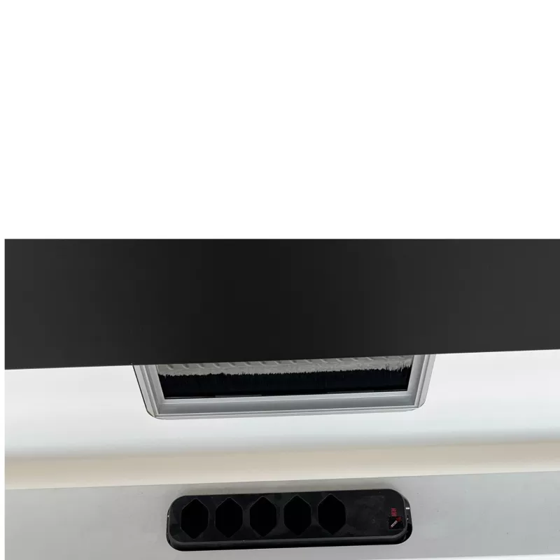 ECHO│Table abattante 160x80│Blanc/Blanc