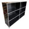 USM HALLER│Etagère 6 cases ouvertes│Noir