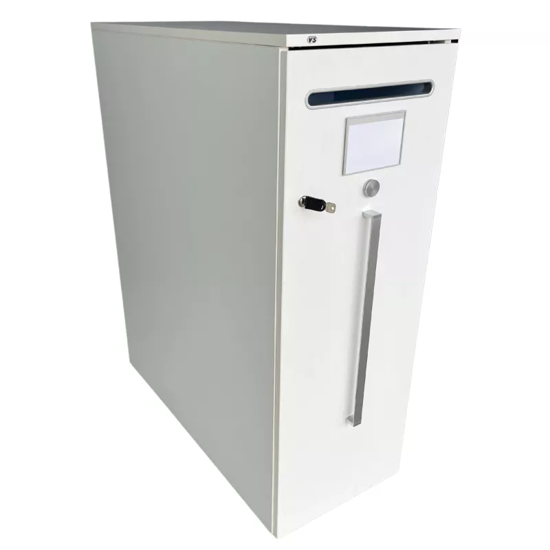 VS│Caisson Haut Tower - ouverture à droite - H 115 cm x p 80 cm│Blanc