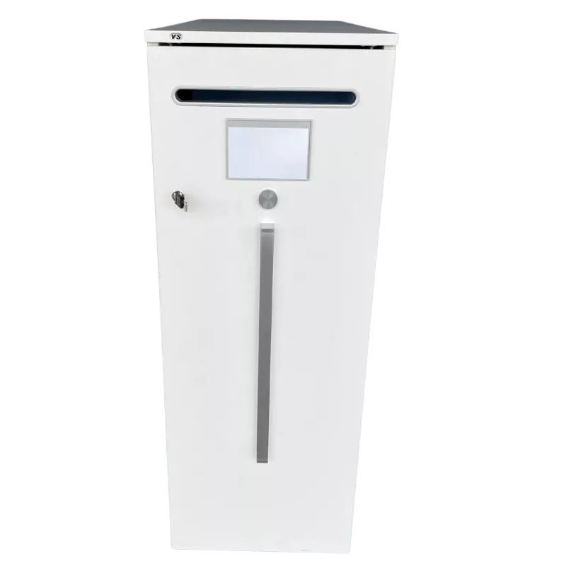 VS│Caisson Haut Tower - ouverture à droite - H 115 cm x p 80 cm│Blanc