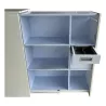 VS│Caisson Haut Tower - ouverture à droite - H 115 cm x p 80 cm│Blanc