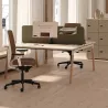 SPATIA CLASSIQUE│Panneau écran bords carrés standard L 120 à 180 x H 44 cm