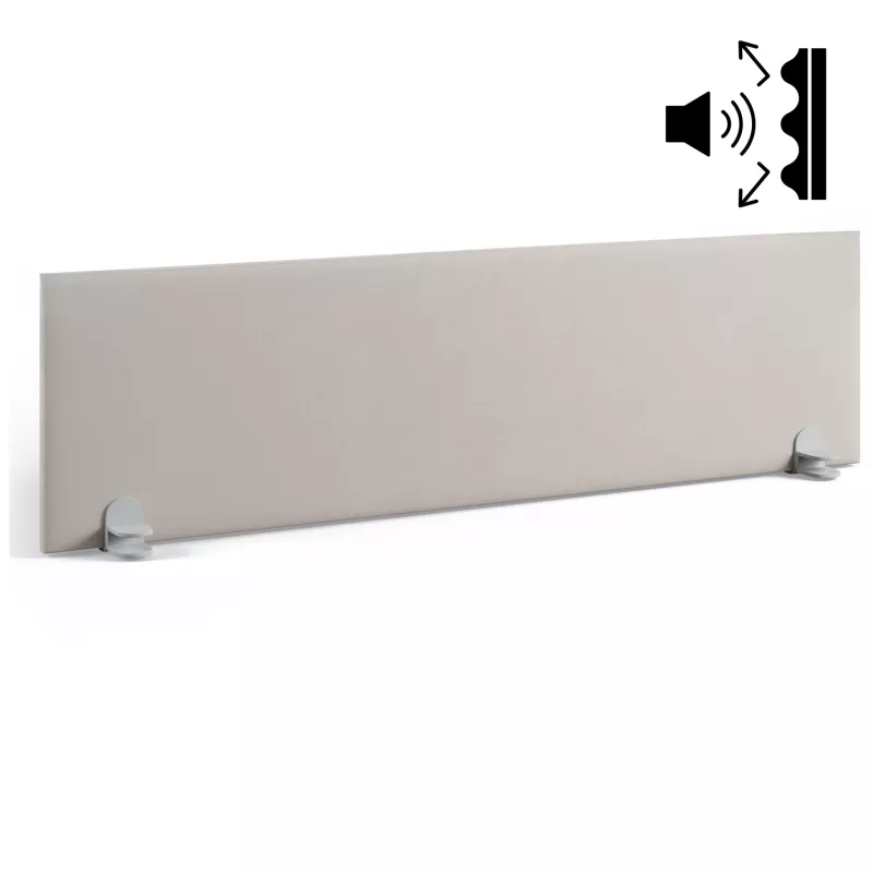 SPATIA PHONIQUE│Panneau écran bords carrés acoustique L 120 à 180 x H 44 cm