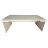 XENIO+│Bureau Direction droit  L 200 x p 100 cm - avec voile de fond│Chêne Fil