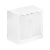 ARIV│Armoire rideau L 80 x H 71 ou 72.1 cm│Acier unicolore - 5 décors à choix