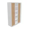 CORTINA│Armoire rideau L 120 x H 198 cm│Gris aluminium - rideaux acacia
