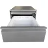 LO LISTA│Caisson sous bureau 964 - 3 Tiroirs │Profondeur 60 cm│Gris anthracite/Gris clair