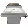 LO LISTA│Caisson sous bureau 964 - 3 Tiroirs │Profondeur 60 cm│Gris anthracite/Gris clair