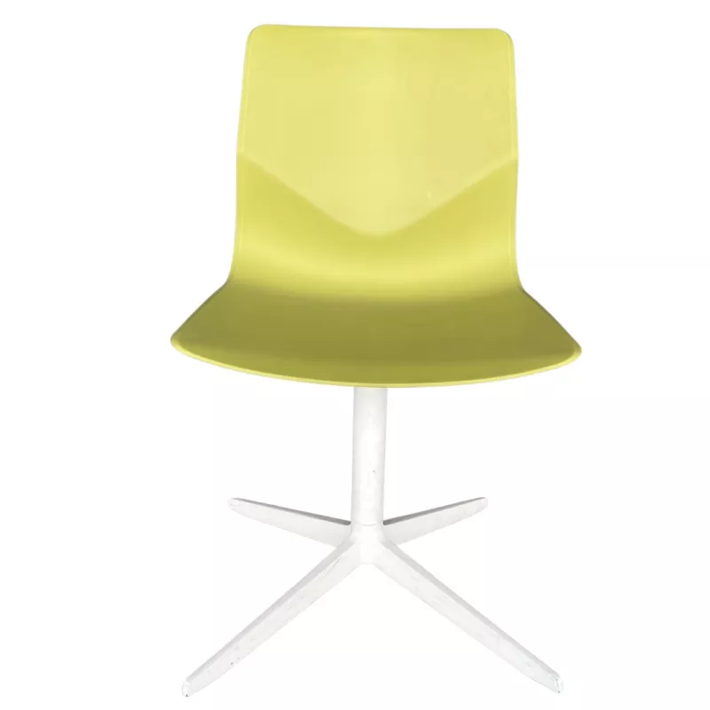 FOUR DESIGN│Modèle FourSure 99│Design Strand + Hvass│Chaise d'accueil / collectivité│Vert pomme