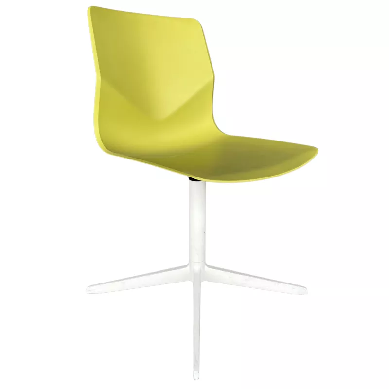 FOUR DESIGN│Modèle FourSure 99│Design Strand + Hvass│Chaise d'accueil / collectivité│Vert pomme