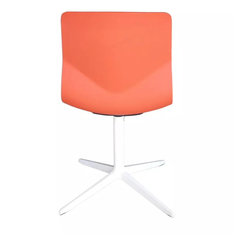 FOUR DESIGN│Modèle FourSure 99│Design Strand + Hvass│Chaise d'accueil / collectivité│Orange