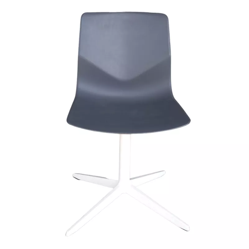 FOUR DESIGN│Modèle FourSure 99│Design Strand + Hvass│Chaise d'accueil / collectivité│Gris anthracite