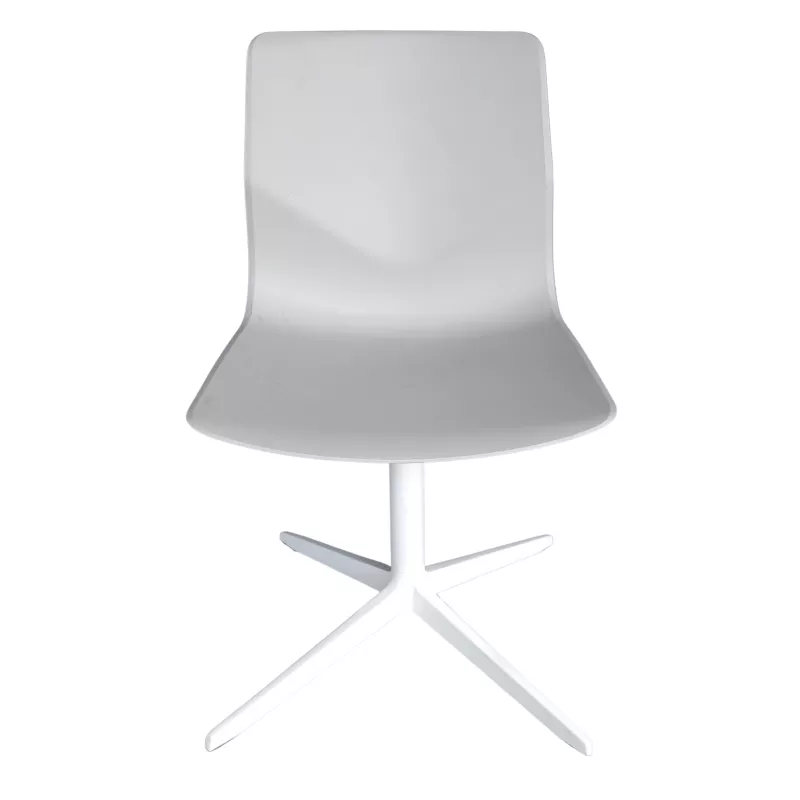 FOUR DESIGN│Modèle FourSure 99│Design Strand + Hvass│Chaise d'accueil / collectivité│Gris taupe