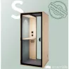 ESSENTIELLE SOLO│Modèle S│1 personne│Cabine acoustique pleine ou vitré