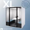 ESSENTIELLE SEI│Modèle XL│6 personnes│Cabine acoustique pleine ou vitrée