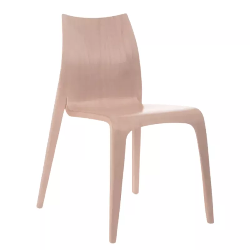 LINA│Chaise design│4 pieds│Contreplaqué moulé