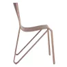 LINA│Chaise design│traîneau inversé│Contreplaqué moulé