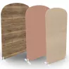 SPATIA│Cloison arrondie│mélaminé Hauteur 180 cm│ L80-100-120 cm