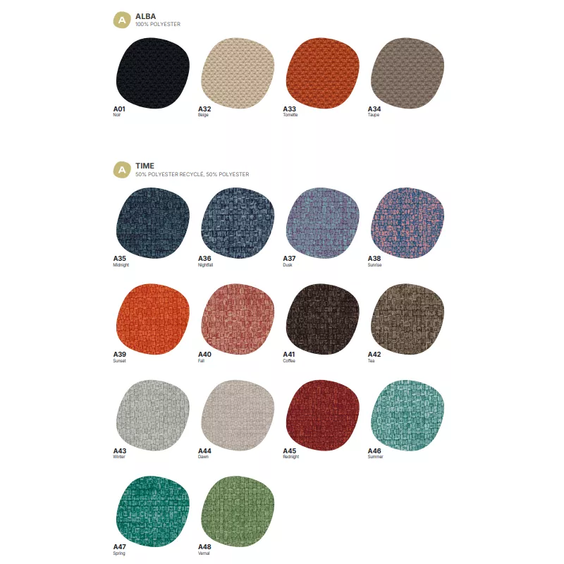 SPATIA PHONIQUE│Cloison droite│Tissu Hauteur 160 cm│ L80-100-120 cm