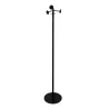REXITE│Porte-manteau H 166 cm - ø 35 cm│3 Patères│Métal noir