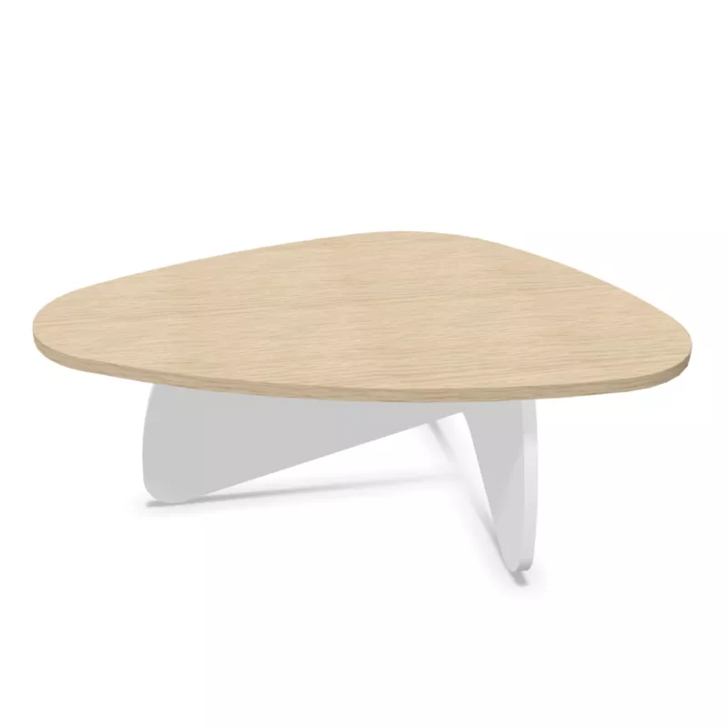 GALET│Table Basse galet H 41 X L120 cm│Pieds structurex