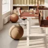 JIM BALL│Ballon ergonomique tapissé│Coloris à choix