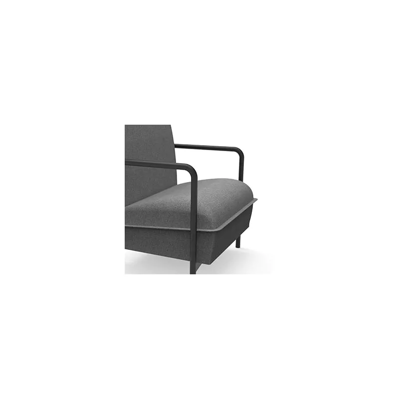 ANOUK│Fauteuil d'accueil 1 place│Tissu cat.B