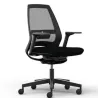 ELIOTT│Fauteuil de travail résille avec accoudoirs