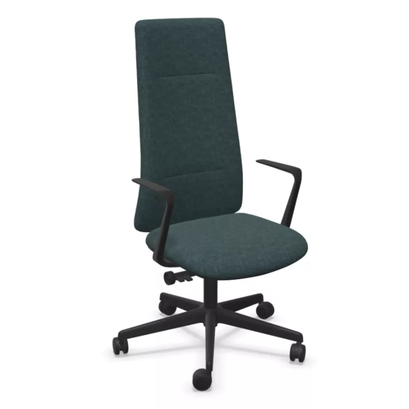ALTURA│Fauteuil de direction tissu - Dossier Haut - têtière intégrée│Coloris à choix