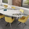 AMSTERDAM│Siège accueil-conférence-repas│Assise pivotante avec rappel