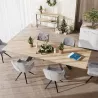 ONTARIO │Table extensible L 190-270 cm│Plateau céramique│Coloris à choix