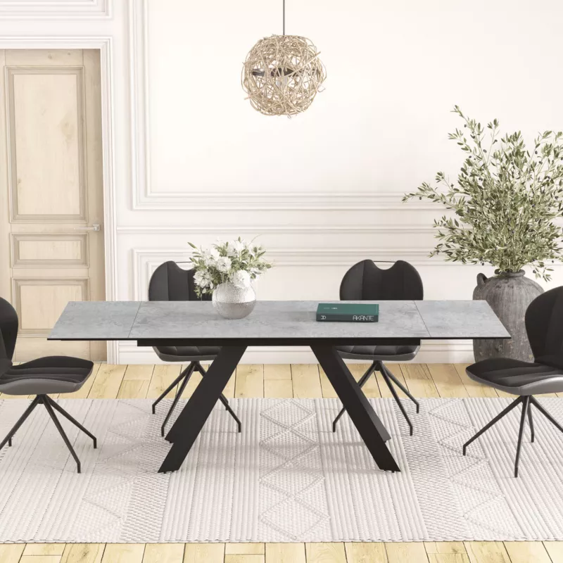 ONTARIO │Table extensible L 150-230 cm│Plateau céramique│Coloris à choix