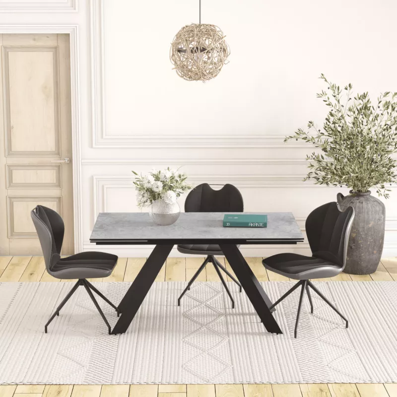 ONTARIO │Table extensible L 150-230 cm│Plateau céramique│Coloris à choix