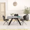 ONTARIO │Table extensible L 150-230 cm│Plateau céramique│Coloris à choix