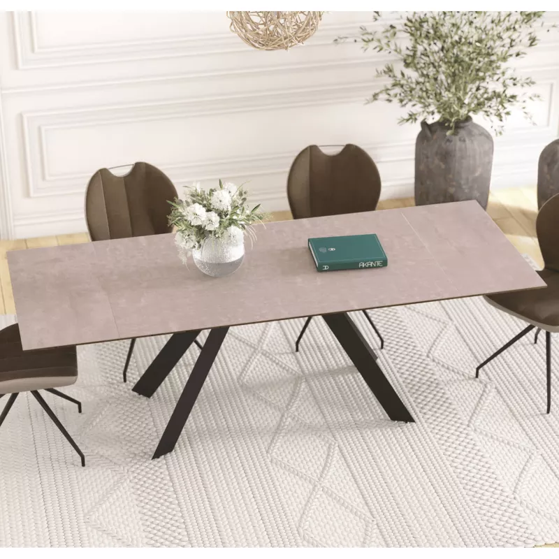 ONTARIO │Table extensible L 150-230 cm│Plateau céramique│Coloris à choix